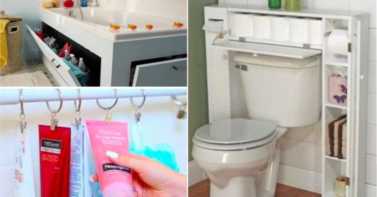 Rangements dans la salle de bains : 15 idées