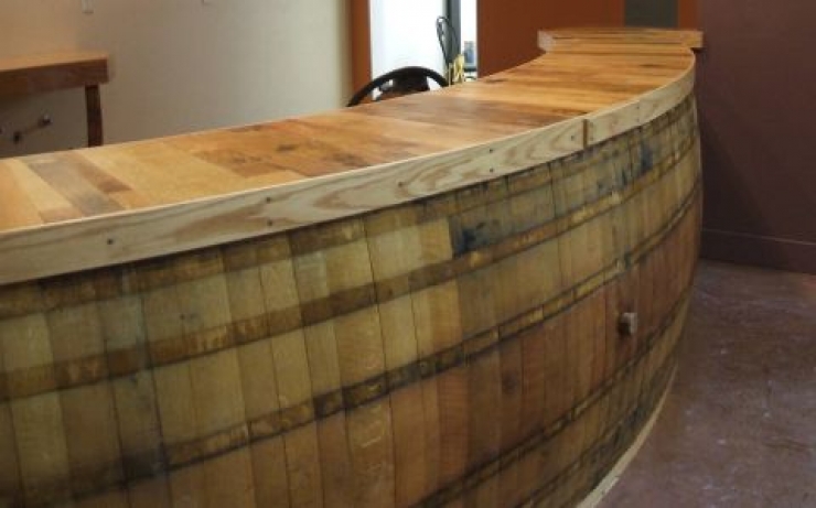 Tonneau en bois,Cuve,Table de bar haute,Fût de chêne,Tonneaux de  vin,Barrique